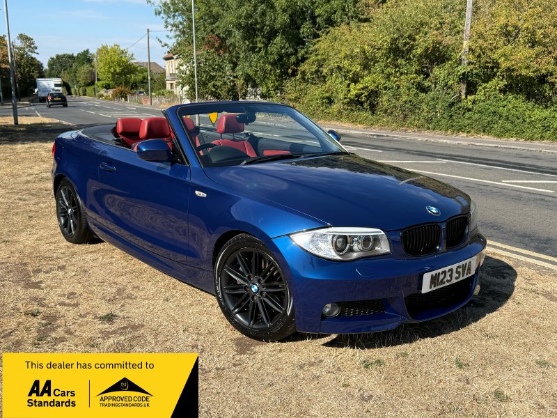 2012 BMW 1 Series 2.0 123d M Sport Convertible 2dr Diesel Manual Euro 5 s/s 204 ps FULL RED LEATHER