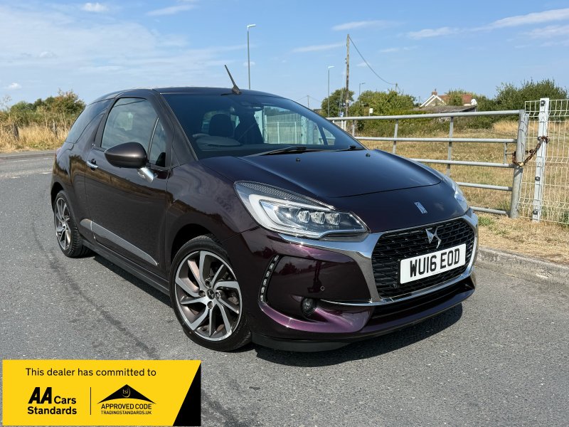 2016 DS DS 3 Cabrio 1.2 PureTech Prestige Cabriolet 2dr Petrol Manual Euro 6 s/s 130 ps JUST 18000 MILES 1 OWNER 7 SERVICES